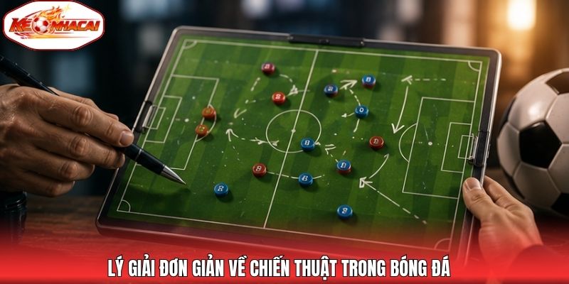 Lý giải đơn giản về chiến thuật trong bóng đá