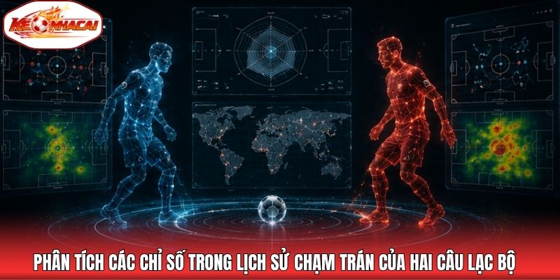 Phân tích các chỉ số trong lịch sử chạm trán của hai câu lạc bộ